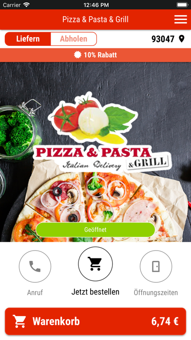 Pizza & Pasta Regensburg Screenshot