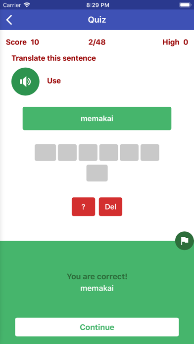 App screenshot