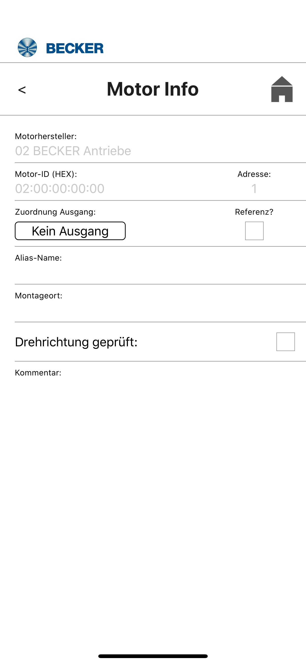 Becker SMI Config Tool