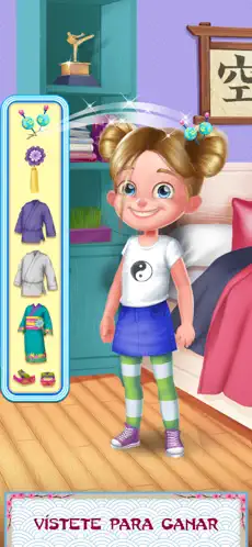 Captura de Pantalla 1 Niña karateca Vs. Acosadora iphone