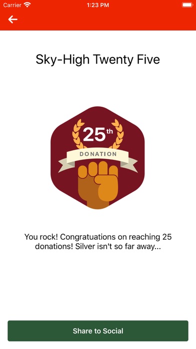 NZ Blood Service Donor App Screenshot