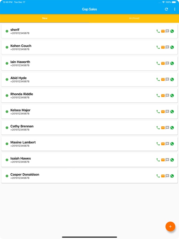Screenshot #6 pour Gap Cloud - Sales App