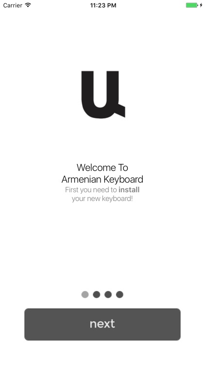 Armenian Keyboard Extension