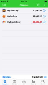 myAccount$ Lite screenshot