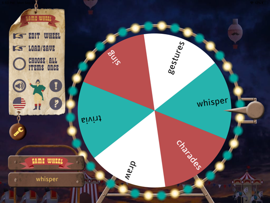 Screenshot #5 pour Game Wheel