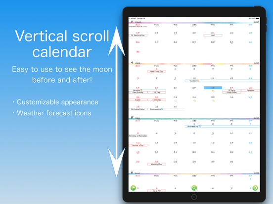 Screenshot #4 pour EzCal ~Quick Calendar~