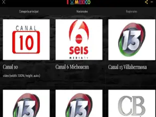 Captura 2 TV México Señal Abierta iphone