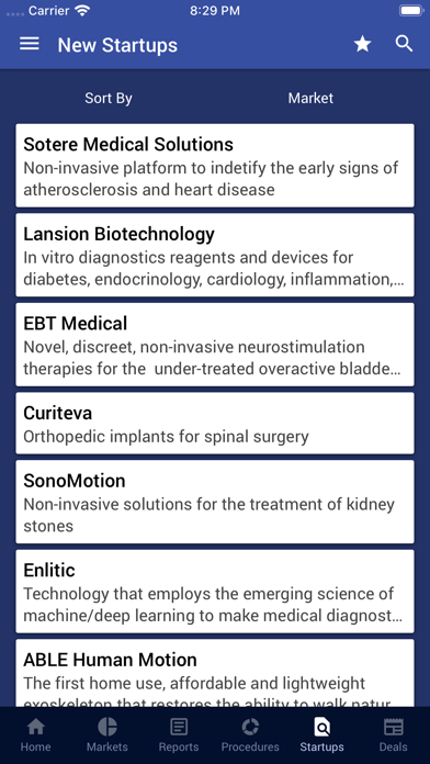 Screenshot 3 of Medtech Insider App
