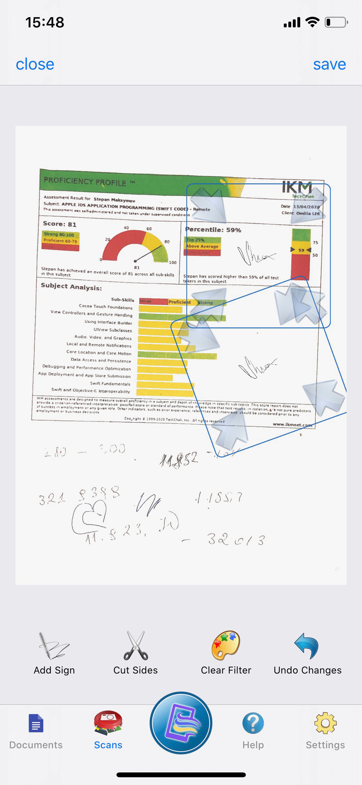 Mobile PDF Scanner screenshot 6