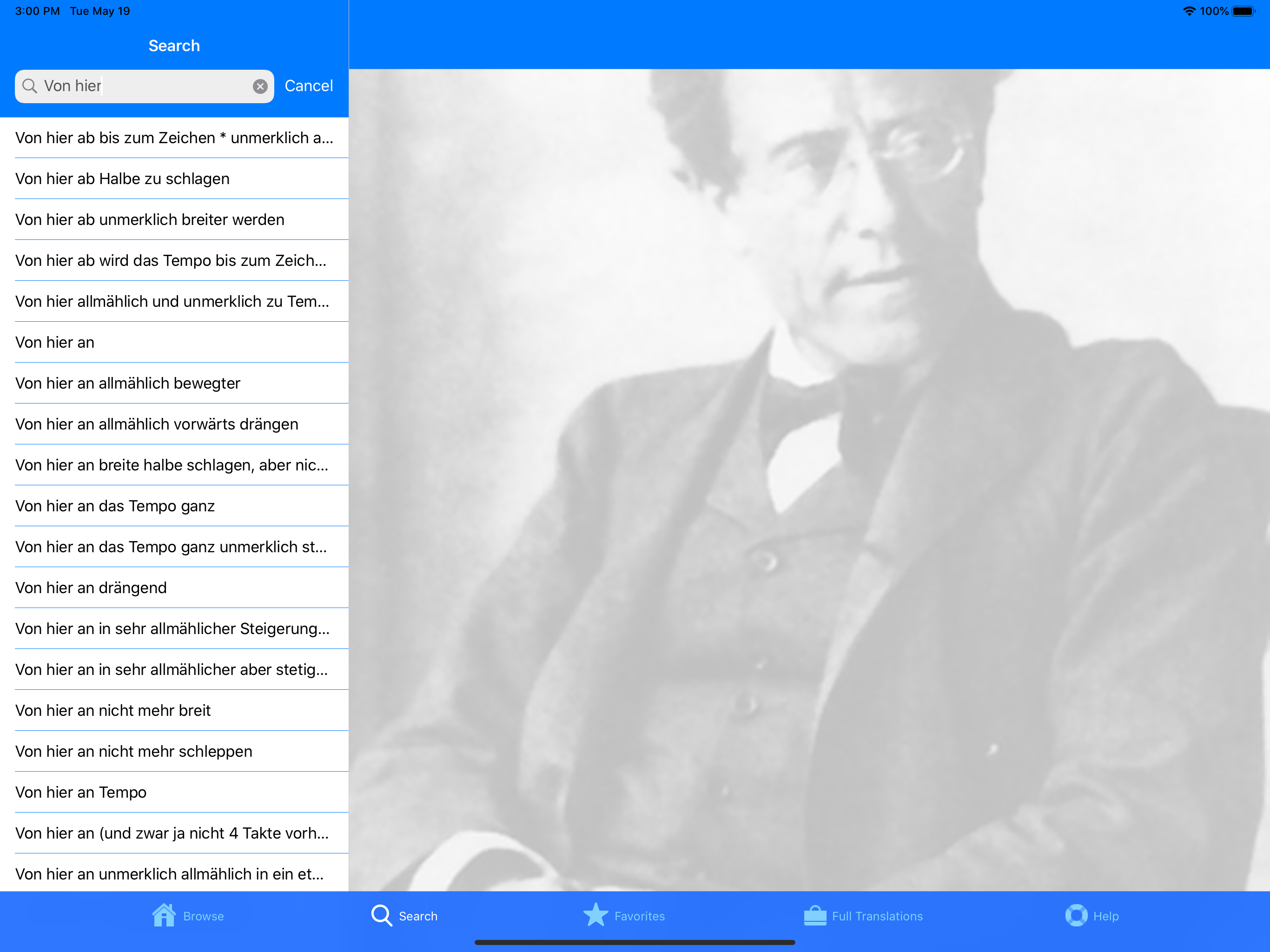 Mahler Translations screenshot 6