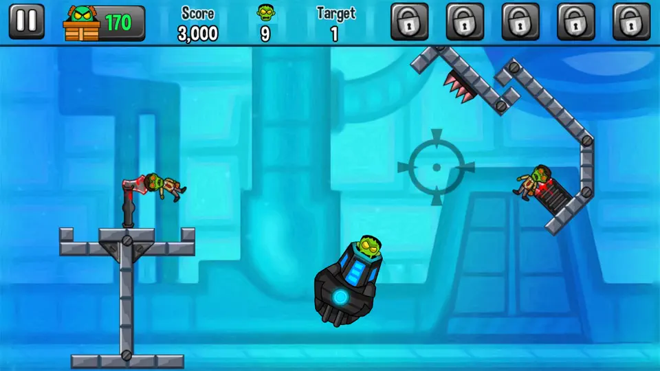 Скриншот Zombie Ragdoll на iPhone 5