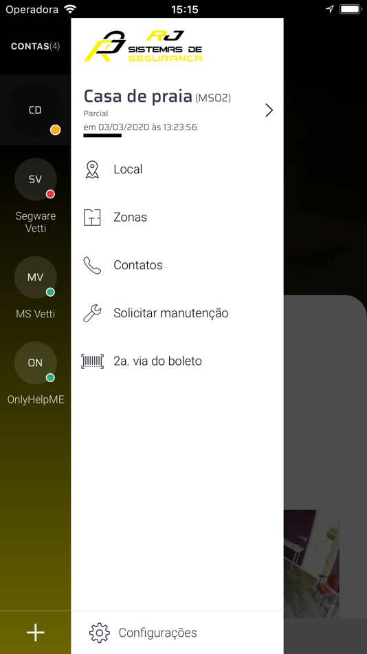 #2. RJ Mobile (iOS) Podle: RJ SISTEMAS DE SEGURANÇA