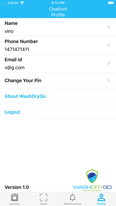 Screenshot #3 pour WashDryGo