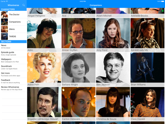 Whoniverse iPad screenshot 4 - Entertainment app
