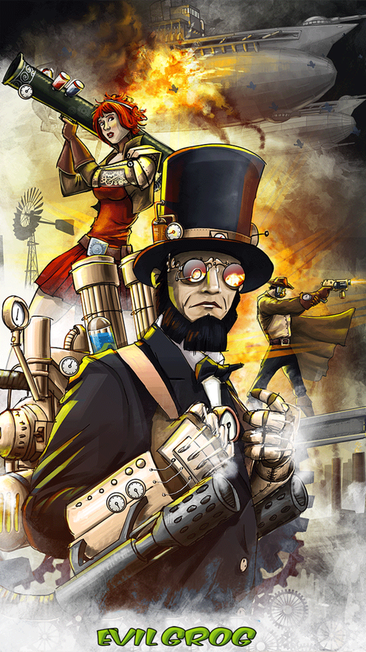 #1. Steampunk Game Mobile (iOS) 由: Evil Grog Games GmbH