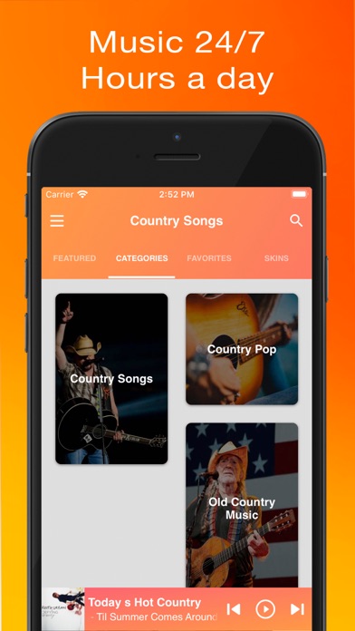 Screenshot #3 pour Country Songs - Country Music