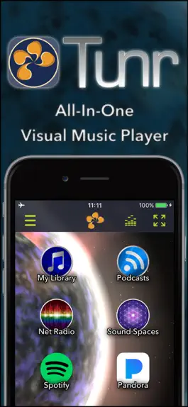 Game screenshot Tunr - Music Player Visualizer mod apk