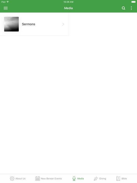 New Berean Baptist Church iPad screenshot 3 - Education app