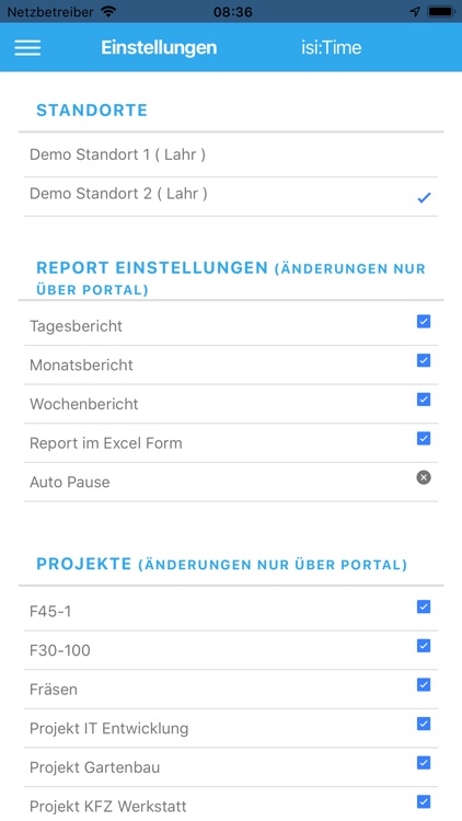 isi:Time Zeiterfassung screenshot-9
