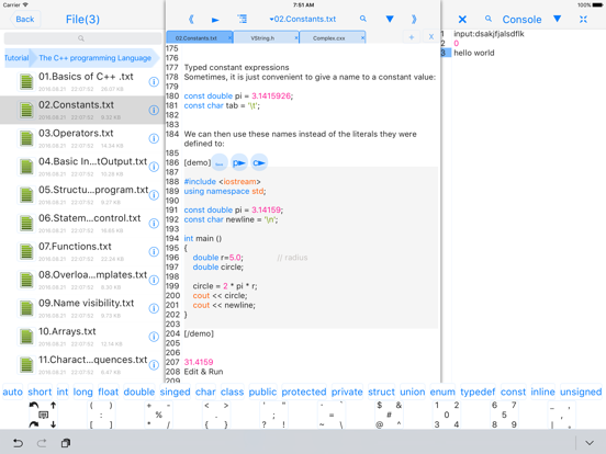 Screenshot #4 pour C/C++-programming language