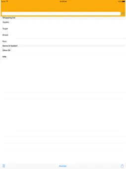 Basic Shopping List screenshot 4