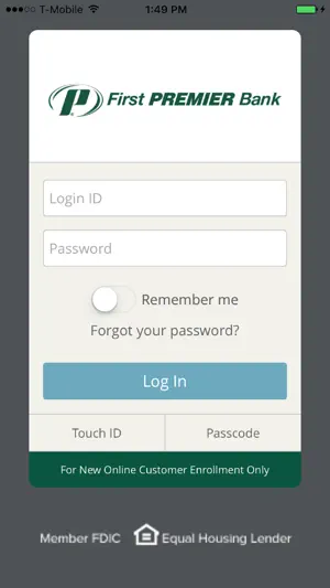 First PREMIER Mobile Banking screenshot 1