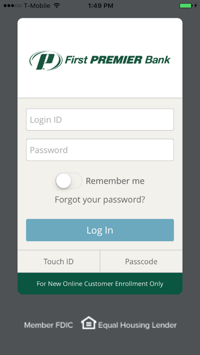 First PREMIER Mobile Banking Screenshot