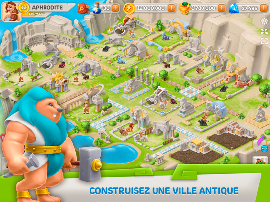 Screenshot #4 pour Legends of Olympus: Play, Farm