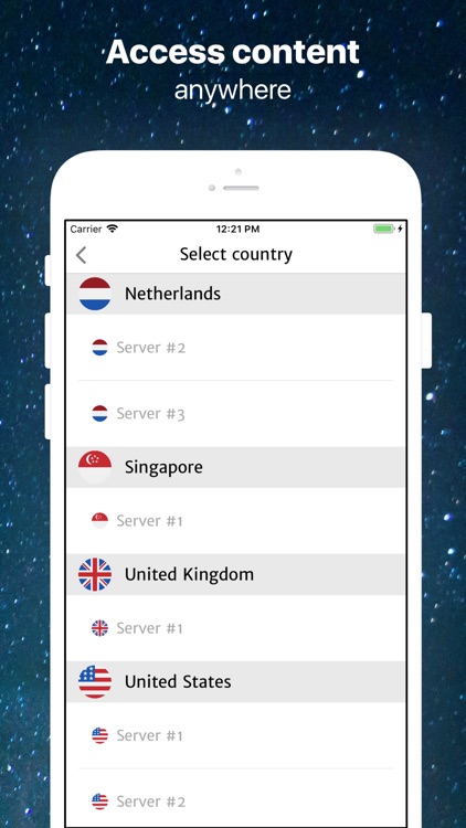 Universe VPN + TOR Browser screenshot-5