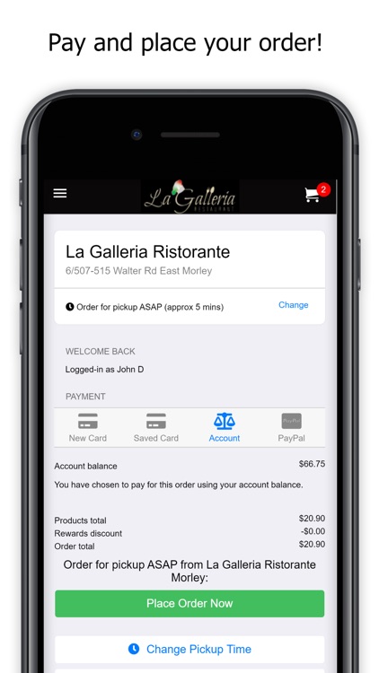 La Galleria Ristorante screenshot-3
