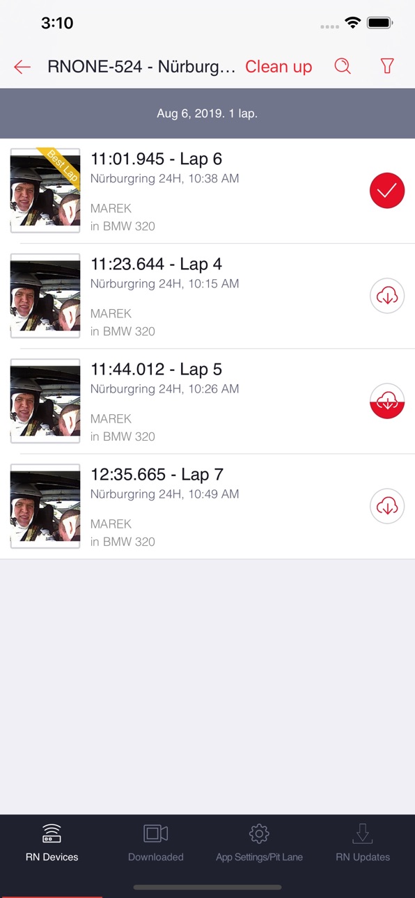 iPhone screenshot