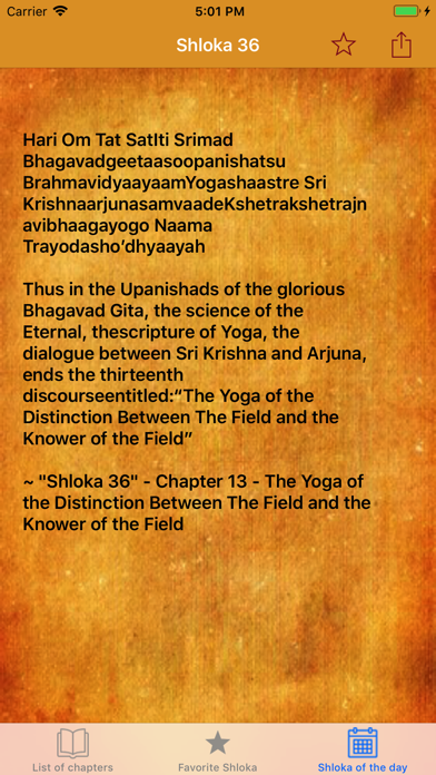 Shrimad Bhagavad Gita English Screenshot
