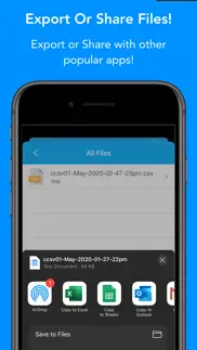 contacts to outlook csv file iphone screenshot 4