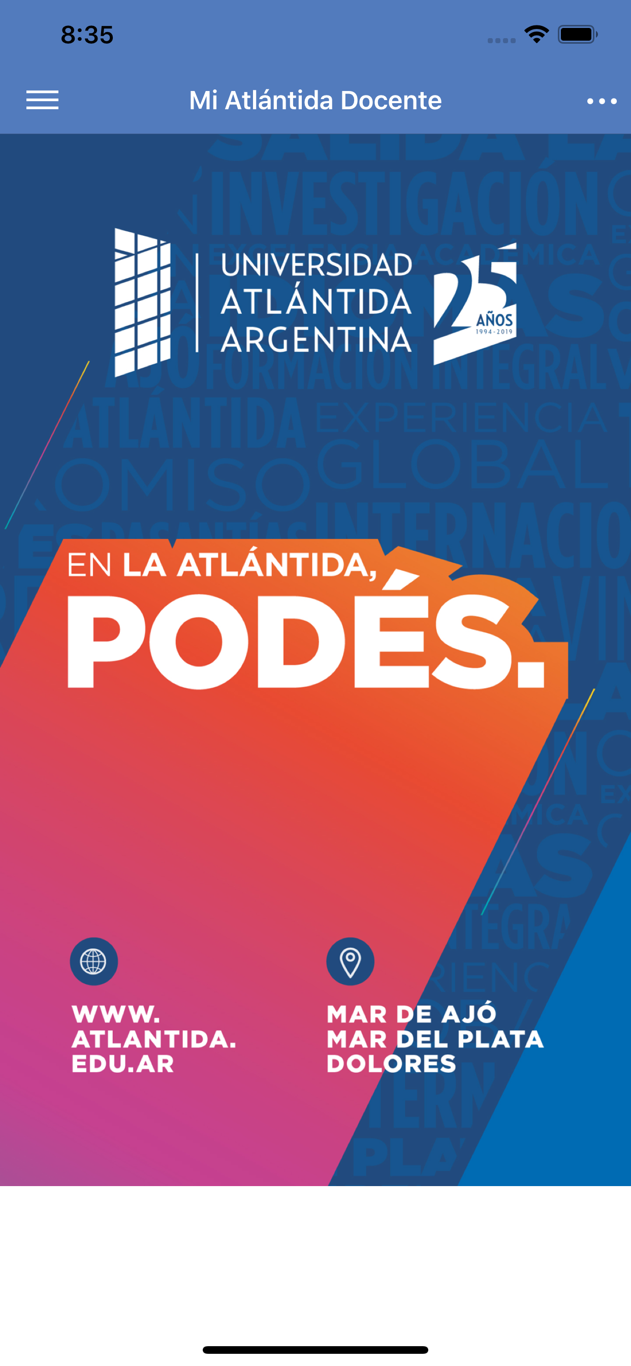 Mi Atlantida Docente screenshot 2