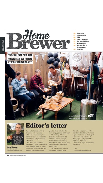 Beer & Brewer Magazine screenshot1