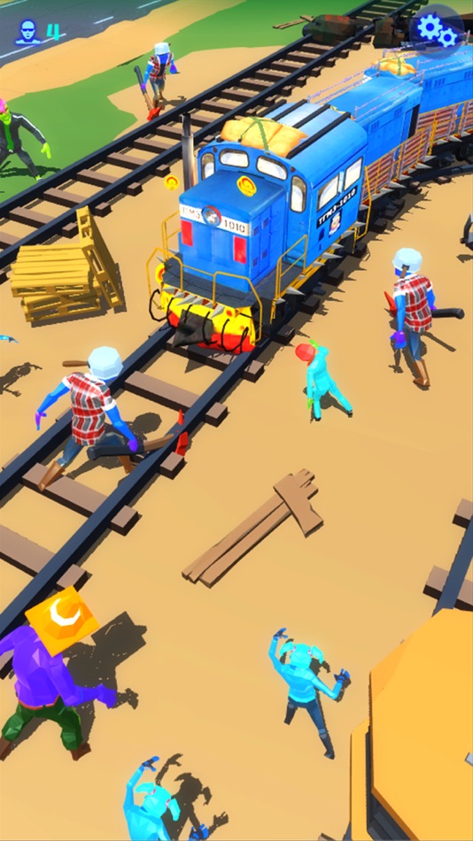 #4. Train VS Zombie (iOS) 由: jianhua qiu