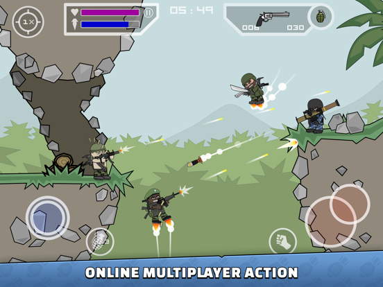 Screenshot #4 pour Mini Militia - Doodle Army 2