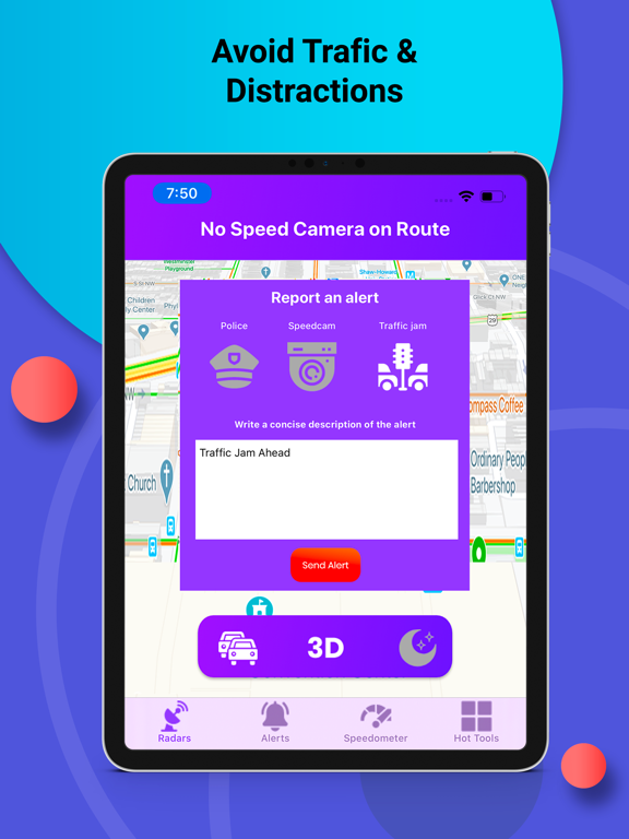 Screenshot #5 pour Radars et alertes de caméra