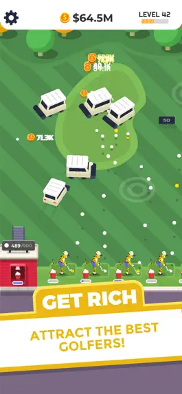 Game screenshot Golf Inc. Tycoon apk