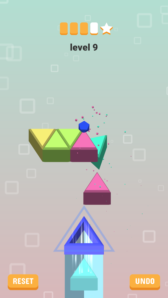 #2. Cut Triangle (iOS) 由: Black Candy LLC