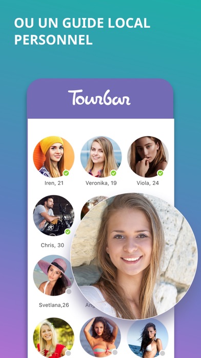 Screenshot #2 pour Tourbar - Rencontre et voyage