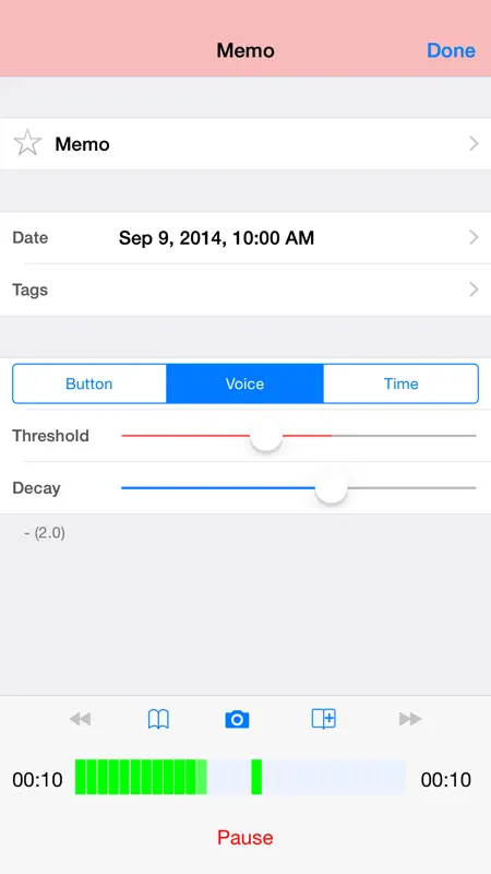 Audio Memos screenshot 2 of 5