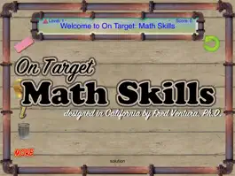 Game screenshot On Target Math Skills mod apk