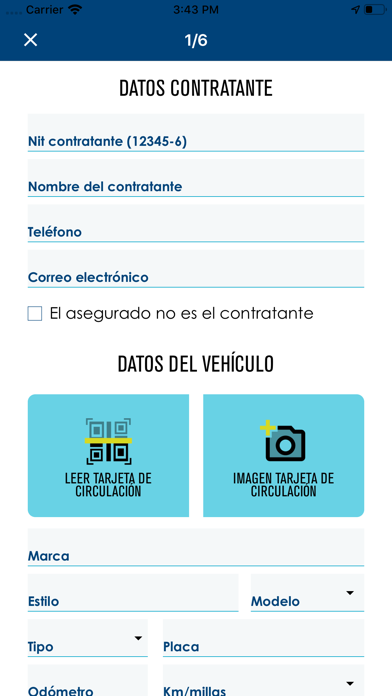 Inspección Universales Screenshot