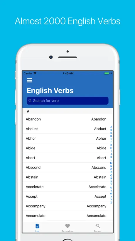 English Verb Conjugator Pro