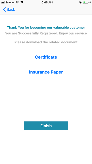 App screenshot