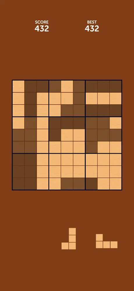 Wood Block Puzzle - Grid Fill
