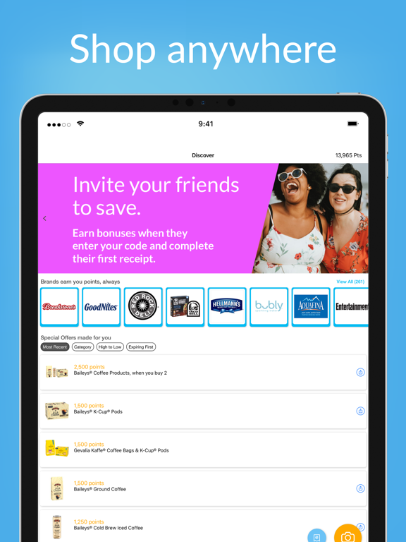 iPad Image of Fetch Rewards: Earn Gift Cards