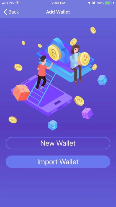 Dappley Wallet Screenshot