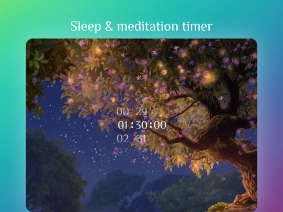 Away ~ Nature Sounds to Sleep iPad app afbeelding 5